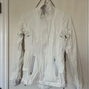 White size 2 Lululemon Windbreaker